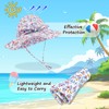 Jupsk Toddler Summer Sun Hat, Baby Girls Sun Hat Wide