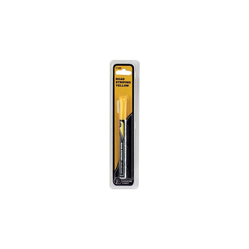 WOODLAND Scenics C1292 Road Striping Pen Yellow by Woodland Scenics