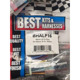 Alpine Wire Harness for 16 Pin Alpine Car Radio