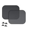 2P Mesh Black Car Sunshade Car Sunshade / 2P 메쉬형 블랙 차량용햇빛가리개 선쉐이드 자동차햇빛가리개