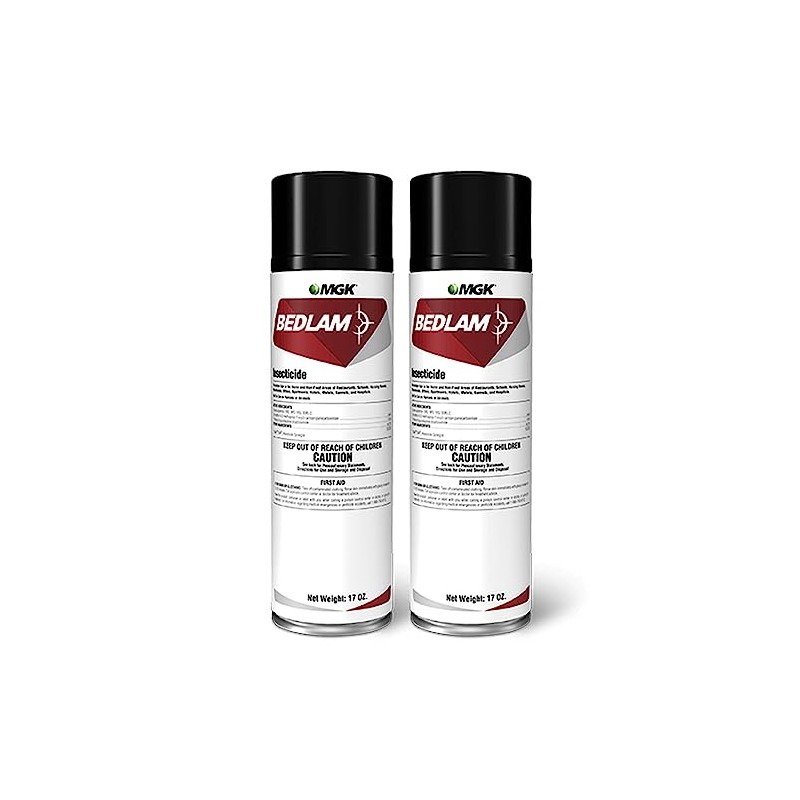 Bedlam Bed Bugs Spray (2 Spray Cans)