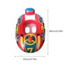 HUSHUI Baby Swimming Pool, Inflatable Swimming Pool Toddler with Steering