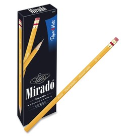 Paper Mate Mirado Pencil, Classic Pencil № 2, 6-Carded, HB (5860)