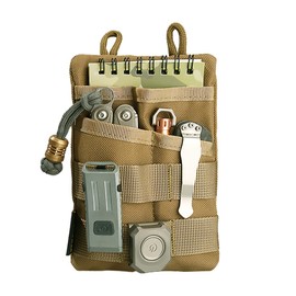 Viperade VE3 Pocket Organiser Tool Organiser for Men, Nylon Pocket Organiser Storage EDC Equipment, Stay Organised, Torch, Tactical Pen