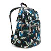 Vera Bradley Women's Performance Twill Campus Backpack, Immersed Blooms, One