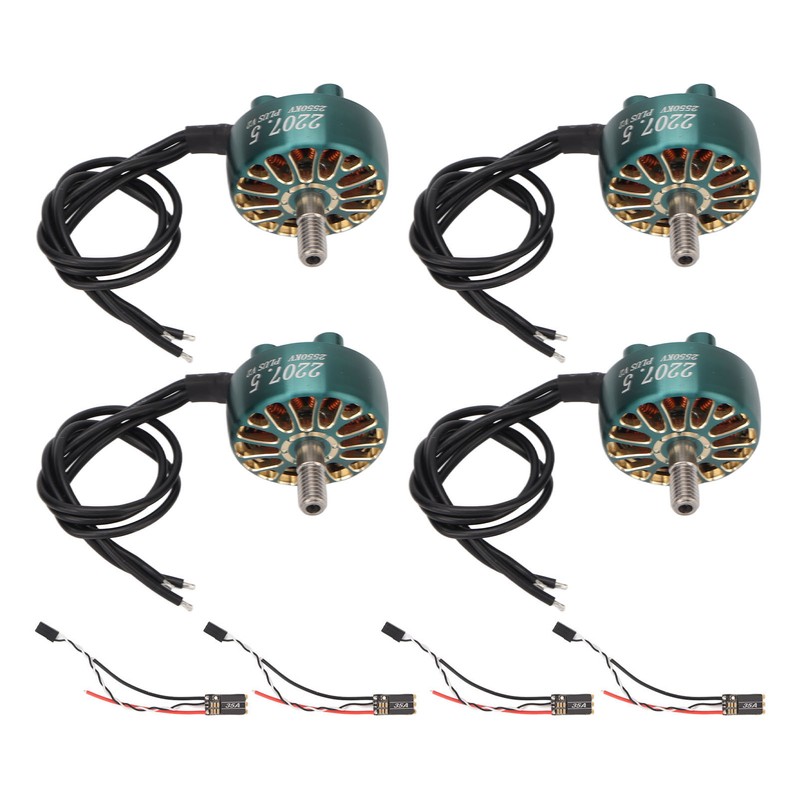 4 Sets Brushless Motor Kit 5mm Shaft Electric Motor with