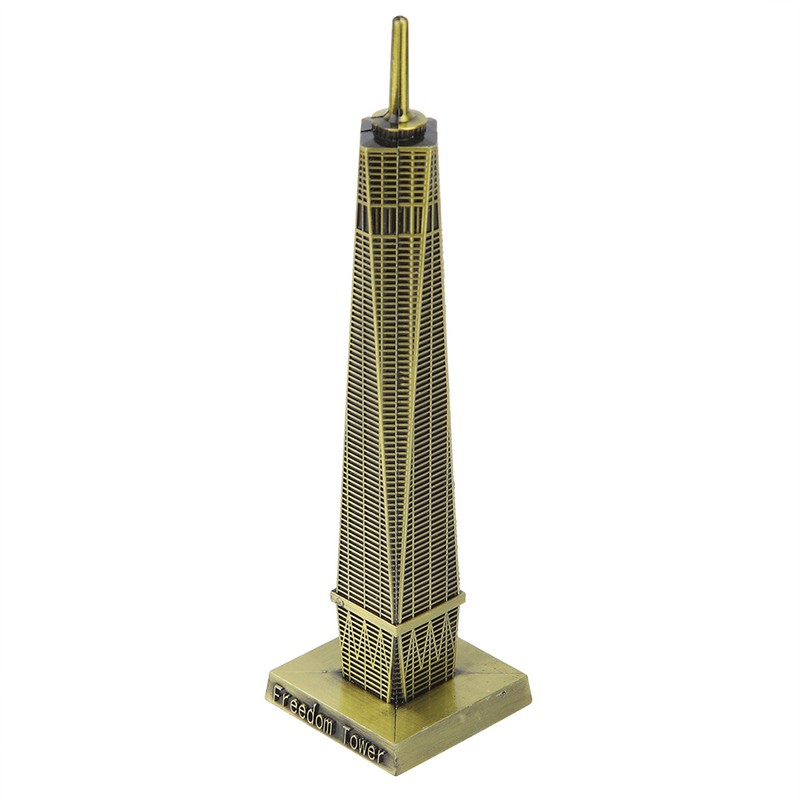 Novelty Metal New York Freedom Tower Model Home Office Decor