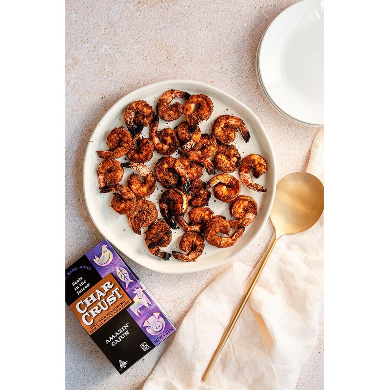 Char Crust Dry-Rub Seasoning Pack, Spicy Assortment, 4 Ounce (Pack