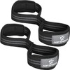 AQF Figure 8 Padded Lifting Straps Strength Training, Bodybuilding Weights