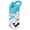 Be-Active Childs Water Bottle with Straw | BPA Free |
