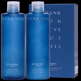Bontree Homme Pure Marine Moisture Skin 300ml Lotion 300ml Set / 본트리 옴므 퓨어마린 모이스처 스킨 300ml 로션 300ml 세트