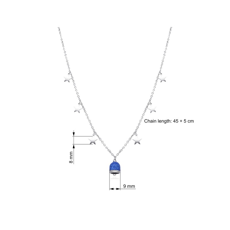 Dada Gioielli - Campanella Capri Pearl Enamel Women's Necklace with