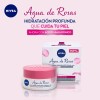 Nivea Gel-Crema Facial Agua de Rosas con Ácido Hialurónico, Piel