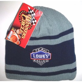 Lowes LOWE'S TEAM RACING NASCAR #48 JIMMIE JOHNSON BEANIE 2 SIDED NEW WINNERS CIRCLE