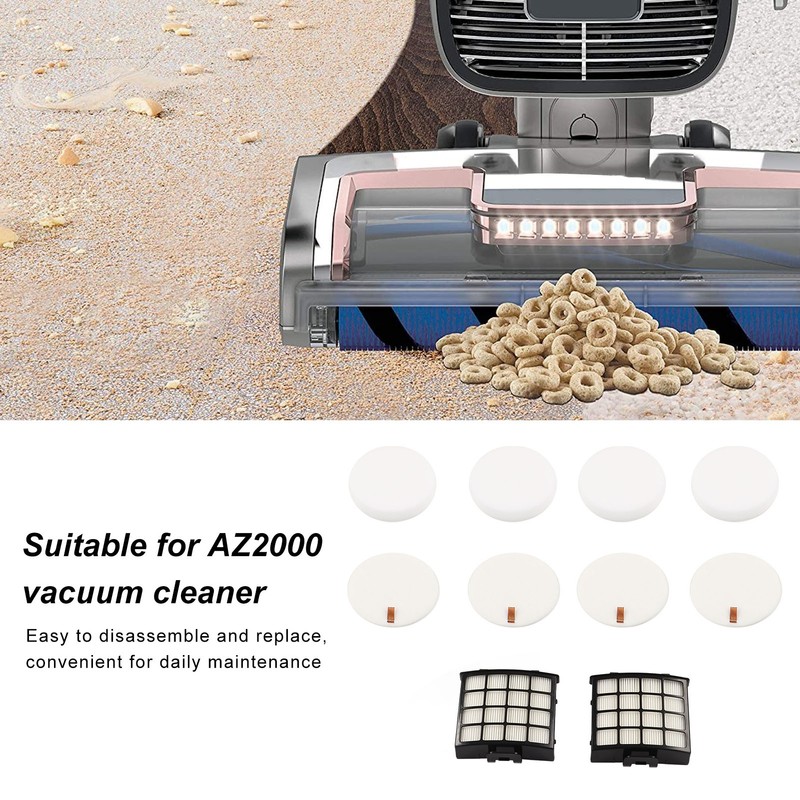 Vacuum Cleaner Filter Set Replacement Filter Part for AZ2000 Vacuum
