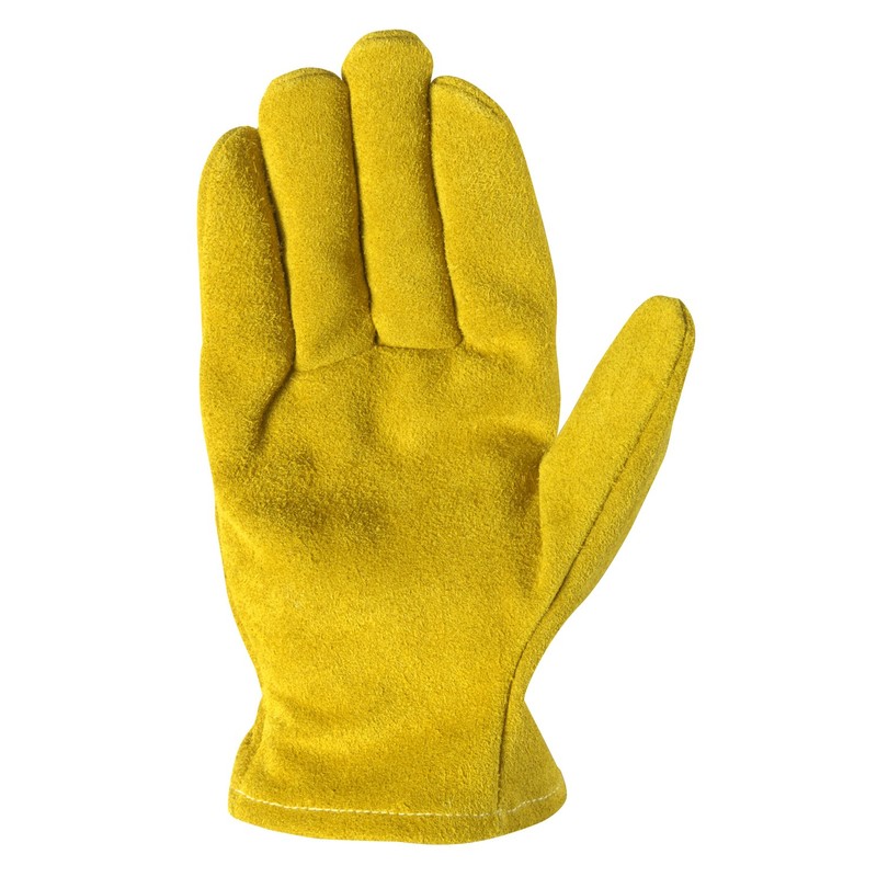 Wells Lamont Flame Resistant Leather Work Gloves, Split Cowhide, Large