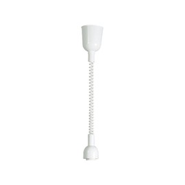 Nordlux Rise and Fall white suspension ceiling light max 143 cm (E27 ES screw cap, decorative coil)