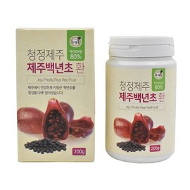 Samdamall 백년초 환 200g Cactus Fruit Extract Powder 200g