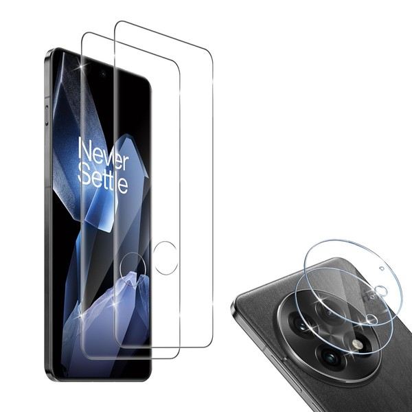 HidWee Screen Protector Compatible with Oneplus 13 for Tempered Glass,