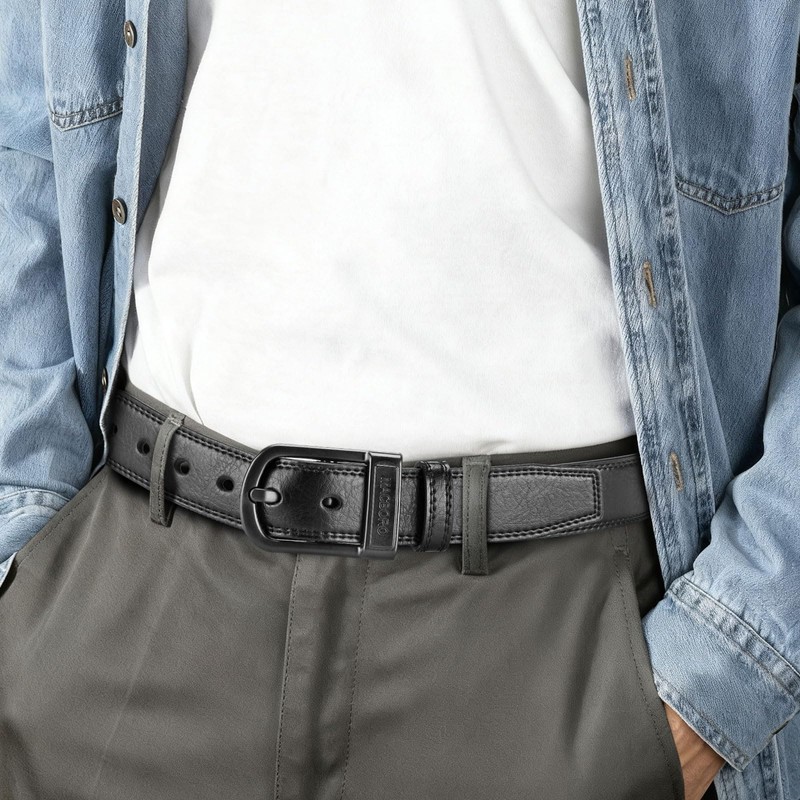 MACBORO Tsa Approved Non Metal Nickel Free Hypoallergenic Plastic Belt