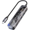 MicroPack Estación de acoplamiento USB C 6 en 1, 4K60Hz