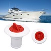 RV Marine Fuel Deck Filler Caps Nylon Fill Cover 38mm