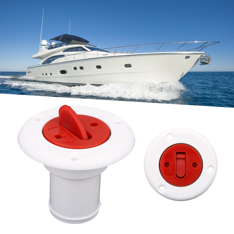 RV Marine Fuel Deck Filler Caps Nylon Fill Cover 38mm