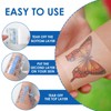 100Pcs Waterproof PU Film Second Skin Tattoo Cover, Tattoo Aftercare