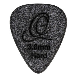 Ortega Flex Tech Picks Hard 3.8 mm - Black Pack of 4 (OGP-FTH)