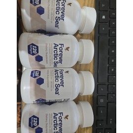 Forever Living 4  FOREVER ARCTIC SEA (120 Softgels) for lower Cholesterol  HALAL  Exp. 2028