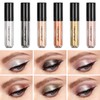 Xzeemo 6 Colours Liquid Eyeshadow Set, Diamond Sparkling Liquid Eyeshadow,
