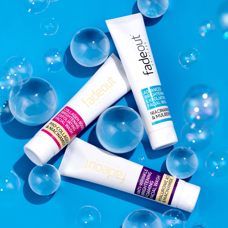 Fade Out Brightening Exfoliating Facial Wash with Niacinamide and Mulberry