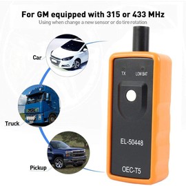 MK.Dull TPMS Relearn Tire Pressure Sensor Reset Activation Tool EL50448 for GM Series Vehicles