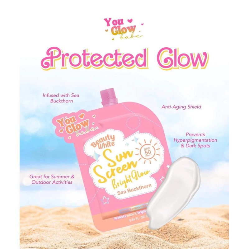 You Glow Babe Bright Glow Sunscreen SPF 50 PA+++ -