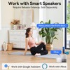 BEBASIA APP Control Fingerprint Lock with Handle, Heavy Duty Smart