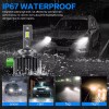 AUIMSOCO 2pcs D3S D3R LED Headlight Bulbs 240W 6500K Super
