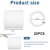 20 Pack Curtain Spacers, curtain Spacers for Eyelet Curtains- Durable