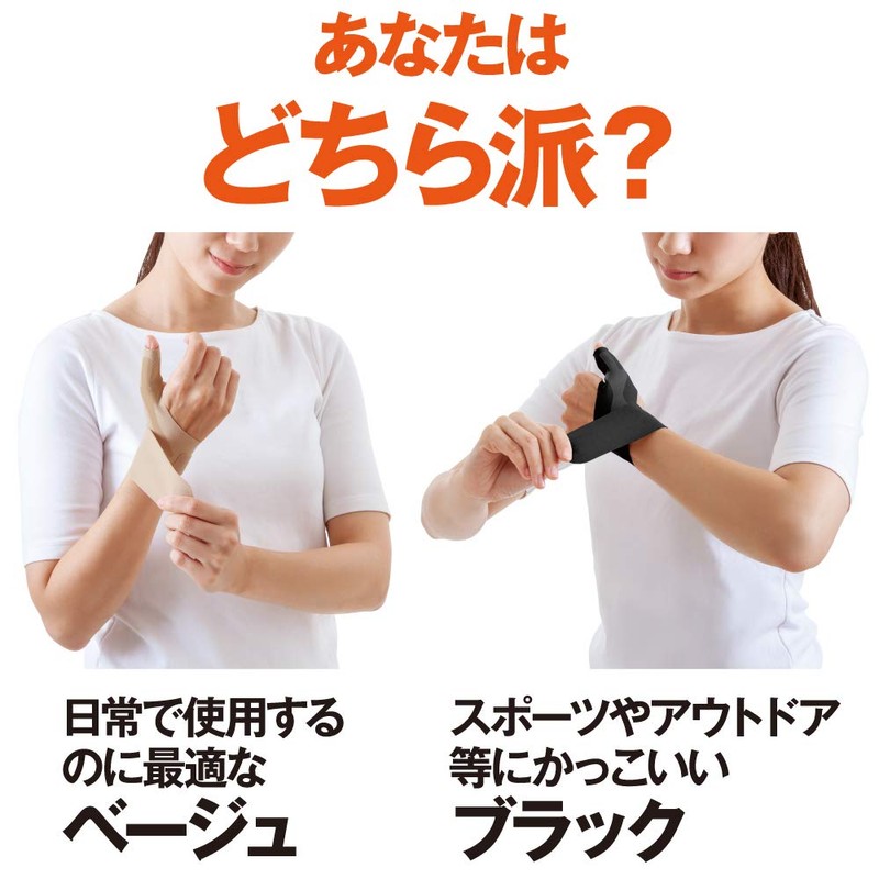 Alphax Wrist Supporter, Doctor Wrist Supporter, Fit, Black, Right Hand,
