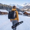 Ski Cover, 3MM Neoprene Ski Sleeve with Detachable Shoulder Strap,