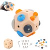 Kenmohuo Handcrafted Boulder Block - Build Strength and Precision, 3D