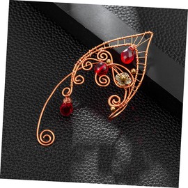 TOVINANNA Lightweight Fairy Ear Non Pierced Ear Clips for Women Comfortable Fit Costume Accessories for Cosplay Weddings Graduations Dances