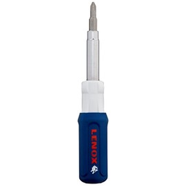 LENOX Tools Screwdriver, 9-in-1 Multi-Tool (23932) , Blue