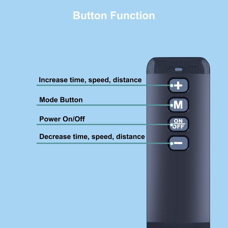 PZL Treadmill Remote for Walking Pad Q1 Remote Control Replacement