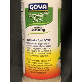 Goya Sazonador Total Con Pimienta, 11 Ounce (2 Pack) Adobo Seasoning with Pepper