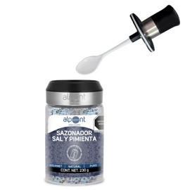 ALPONT GOURMET Sal y Pimienta, Mezcla Clásica de Condimentos para Cocina y Mesa, 230 g