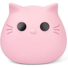 Piggy Bank Girls, Coin Piggy Bank Cat Money Saving Box Gifts, Bank Coin Box Cat Coin Bank Cute Unbreakable Piggy Bank Toy for Girls Boys Adults Birthday - Colour: Pinks, Size: 7 Inch