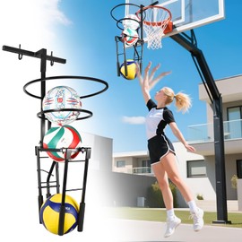 Automatic Volleyball Training Equipment Aid, Heavy Duty Volleyball Spike Serve Trainer for 3-Ball Training, Height Adjustable Volleyball Rebounder Practice Setter Training Equipment(No Ball)