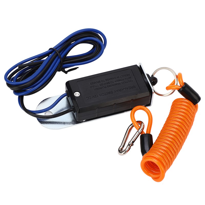 6 Foot Trailer Breakaway Switch 304 Stainless Steel PVC ABS