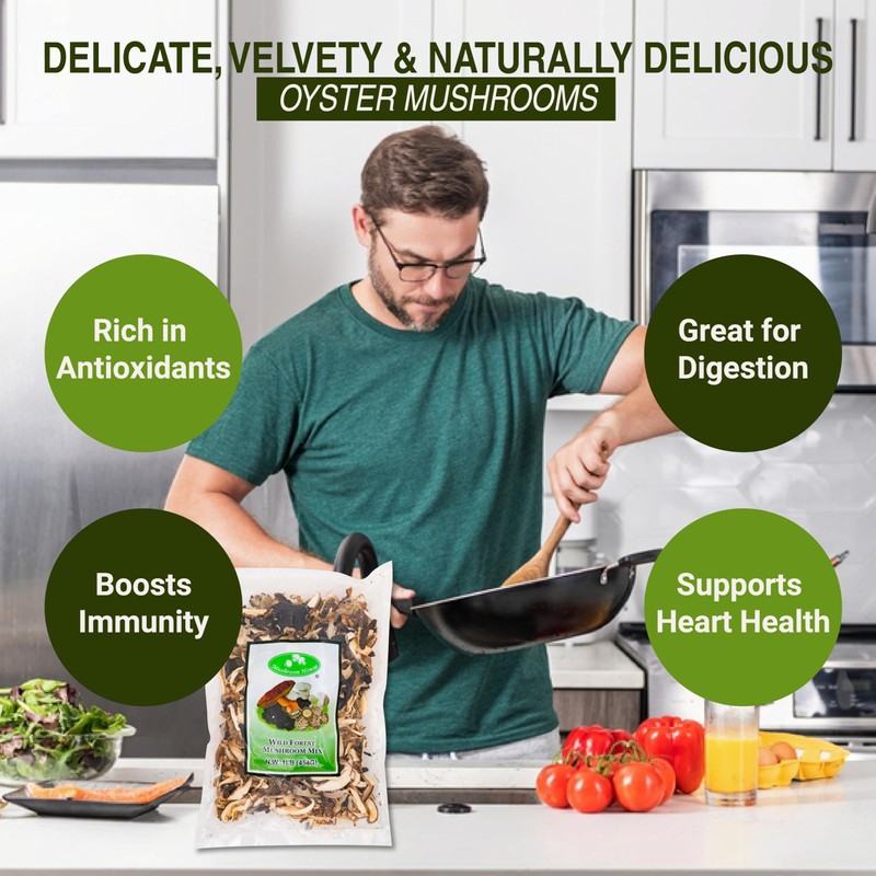 Mushroom House Dried Wild Forest Blend, 16 oz - Gourmet