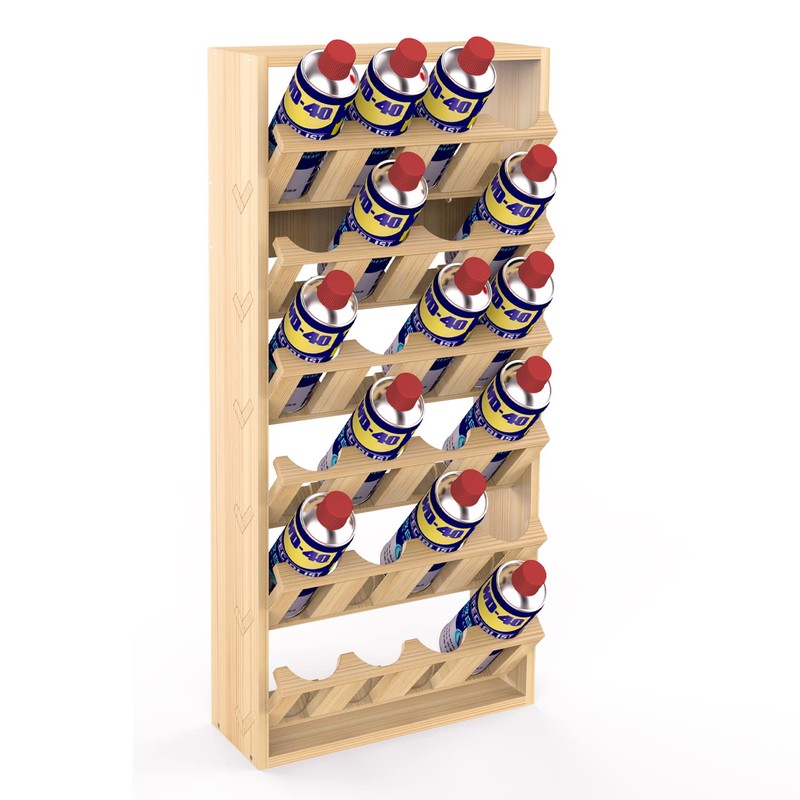 Nisorpa 24 Can Spray Paint or Lube Can Holder Aerosol